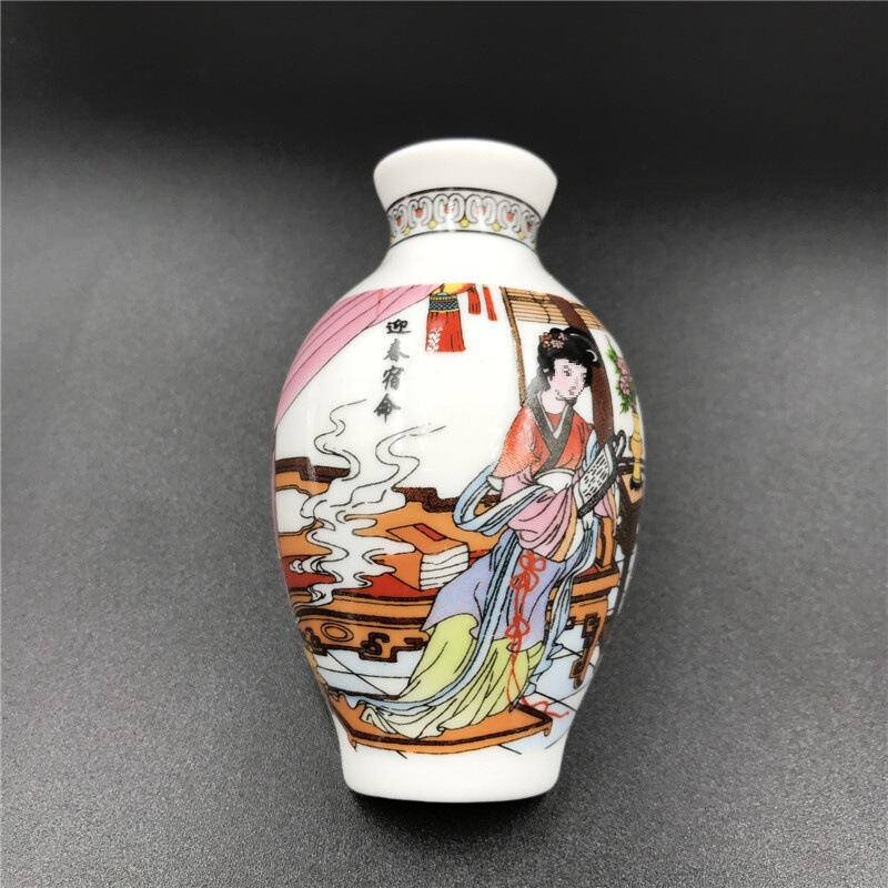 中国風陶磁器青花磁器花瓶冷蔵庫に記念品を貼った家庭装飾品ビジネスは老外ギフト磁石大を送る|undefined