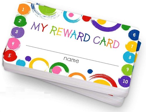 50张/包5*9厘米课堂奖励卡适合教师和学生的行为奖励卡