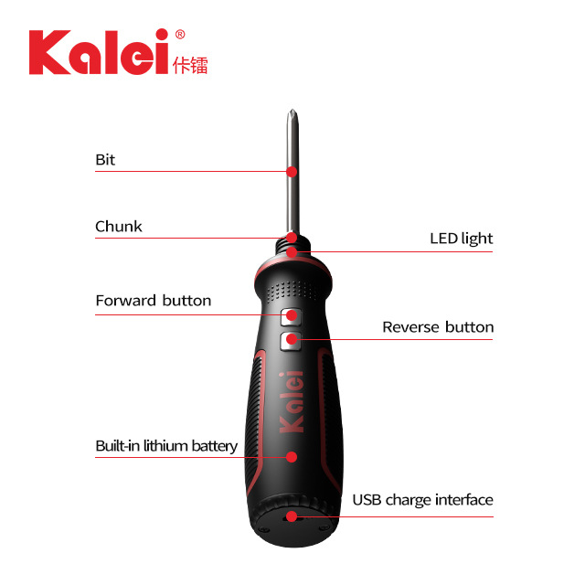 Juego de destornilladores eléctricos mini portátiles recargables de 3.6V, suministro de fábrica