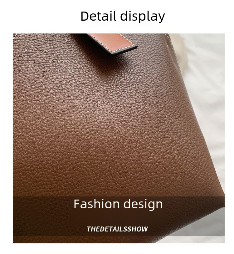 Γυναικεία τσάντα χονδρικής χονδρικής τσάντα εξειδικευμένου σχεδιασμού γυναικεία τσάντα σε αντίθεση χρώματος τσάντα κουβά τσάντα καλαθιού φαγητού_voghion.com