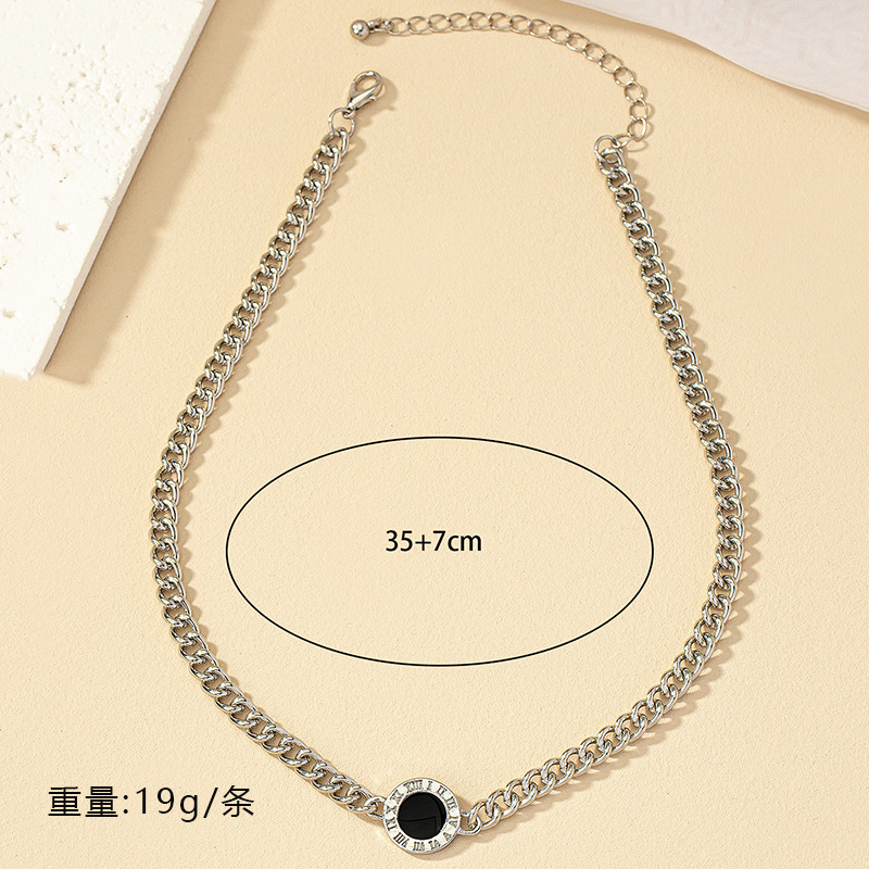 Lina collar retro de turquesa para mujer estilo coreano_voghion.com