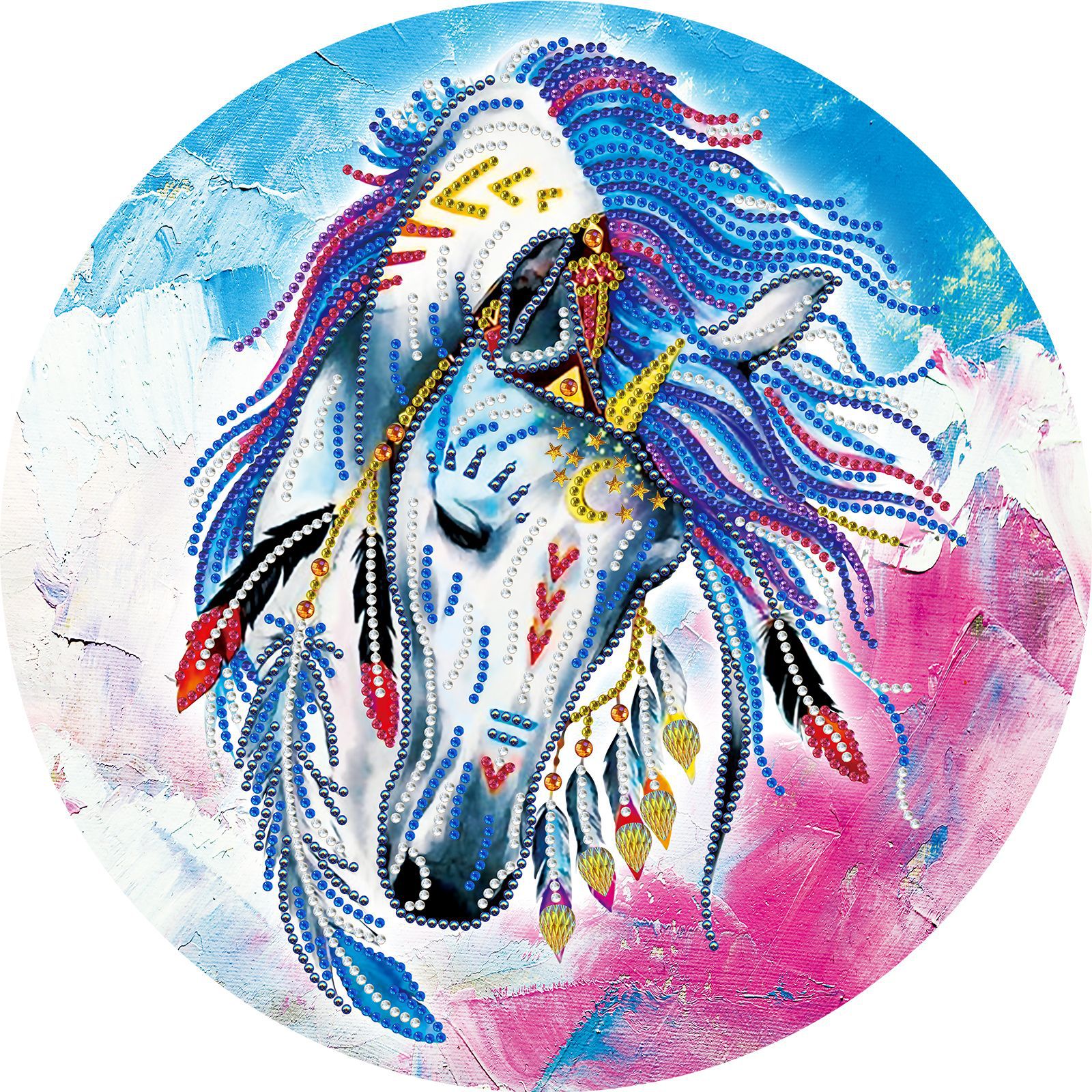 Diamante pintura perimetral DIY taladro pegatinas bordadas pintura decoración sala de estar pintura relojes pintura de hierro al por mayor