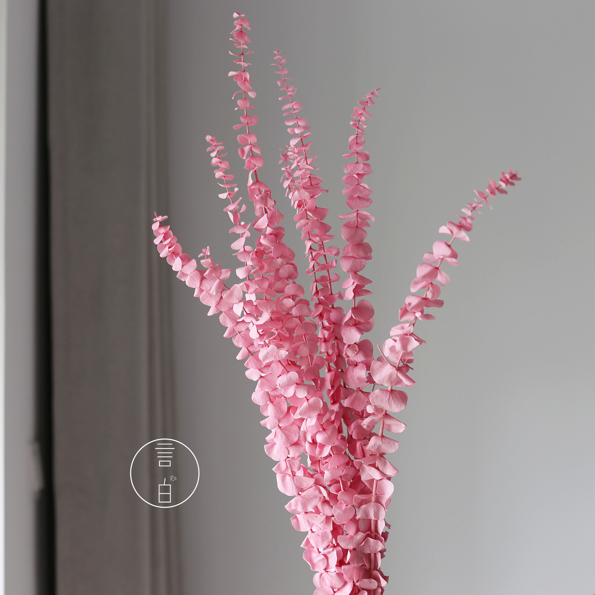 Decoratiune de perete eucalipt stil padure buchet uscat_voghion.com