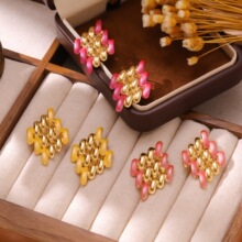 ŷ��INS�缸���β���ֶ���Ůԭ�����С�ڸ߼��в���ɫ18K�����