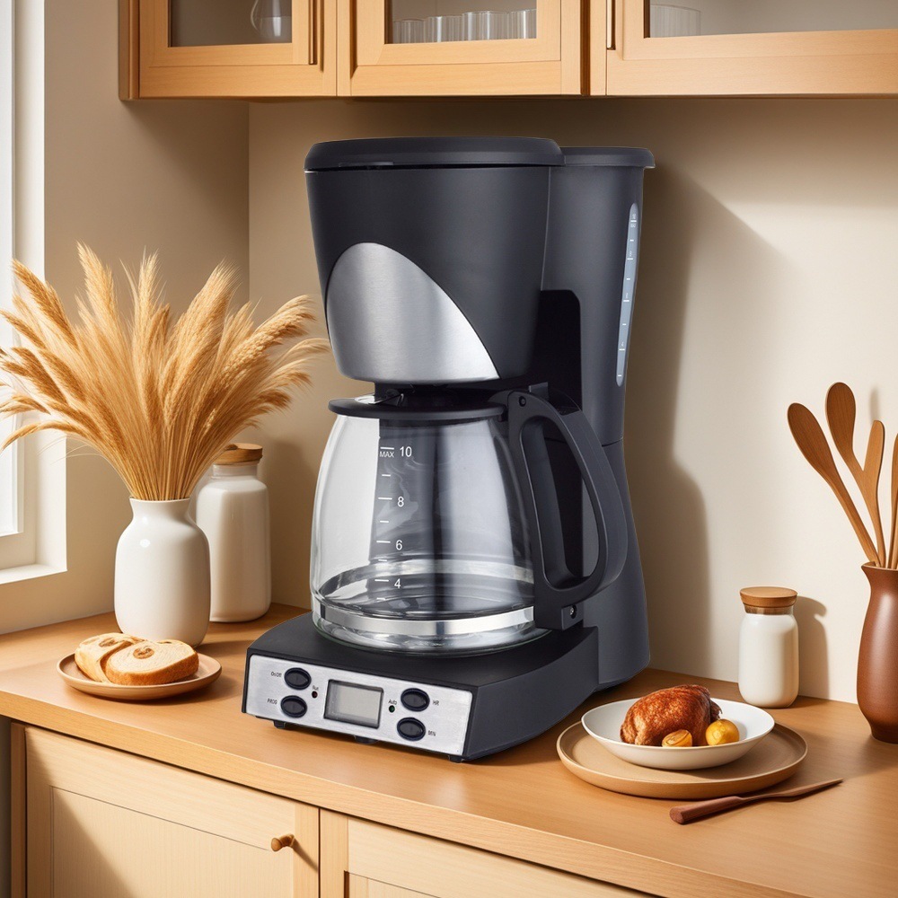 Máquina de café árabe transfronteriza europea, cafetera turca, cafetera doméstica pequeña, café caliente