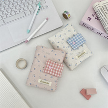 53171 高颜值ins风学生手帐日记本文具封皮书套布艺书衣手账本套