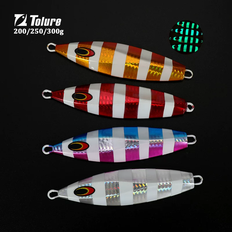 Slow -shaking Terther Road Asian bait boat fishing sea fishing slowly and irregular fake bait deep sea chapters red grouper bait wholesale