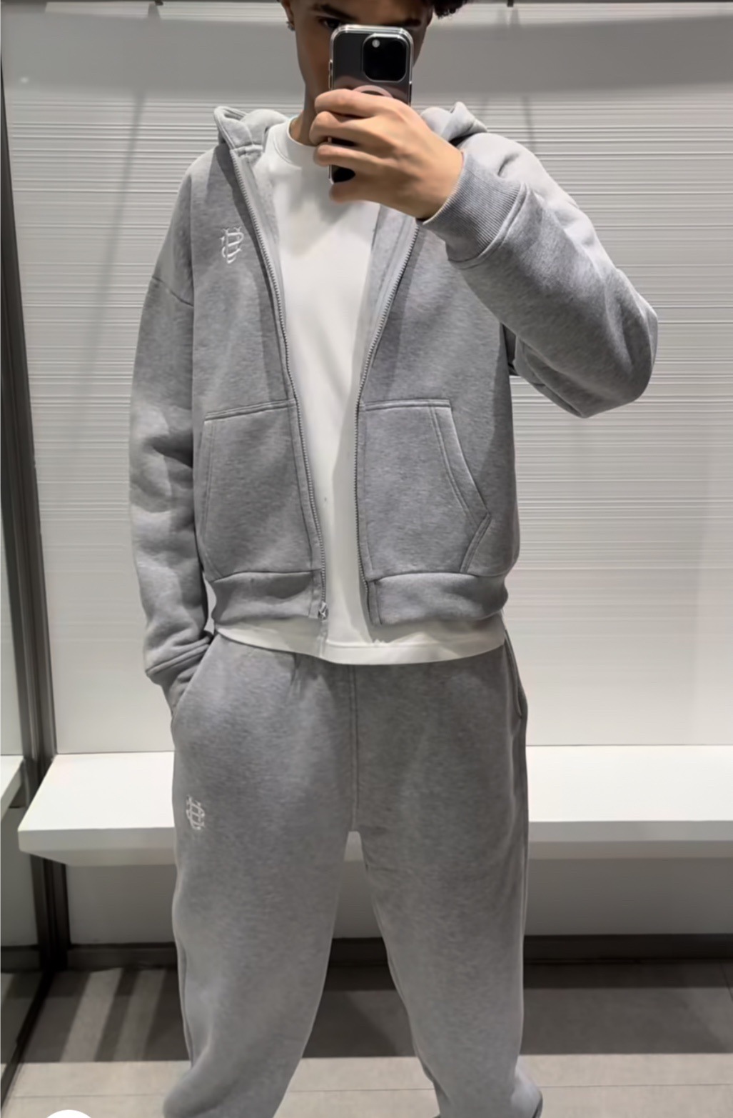 Pantalones Deportivos con Cordón Elástico y Cremallera, Color Sólido, Casuales, Largos, Estilo Urbano, Hip-Hop, Rap, Streetwear, Y2K, Modernos, para Trabajar