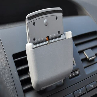 Ashtray, Hanging Car Cup — Car ashtray - a-square-gray-ashtray-with-light