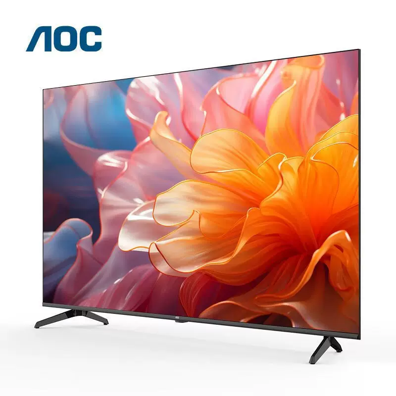 AOC 55U6K 55-дюймовый 4K сверхчёткий смарт-плоский ЖК-телевизор, полноэкранный для дома и гостиной, настенный монтаж