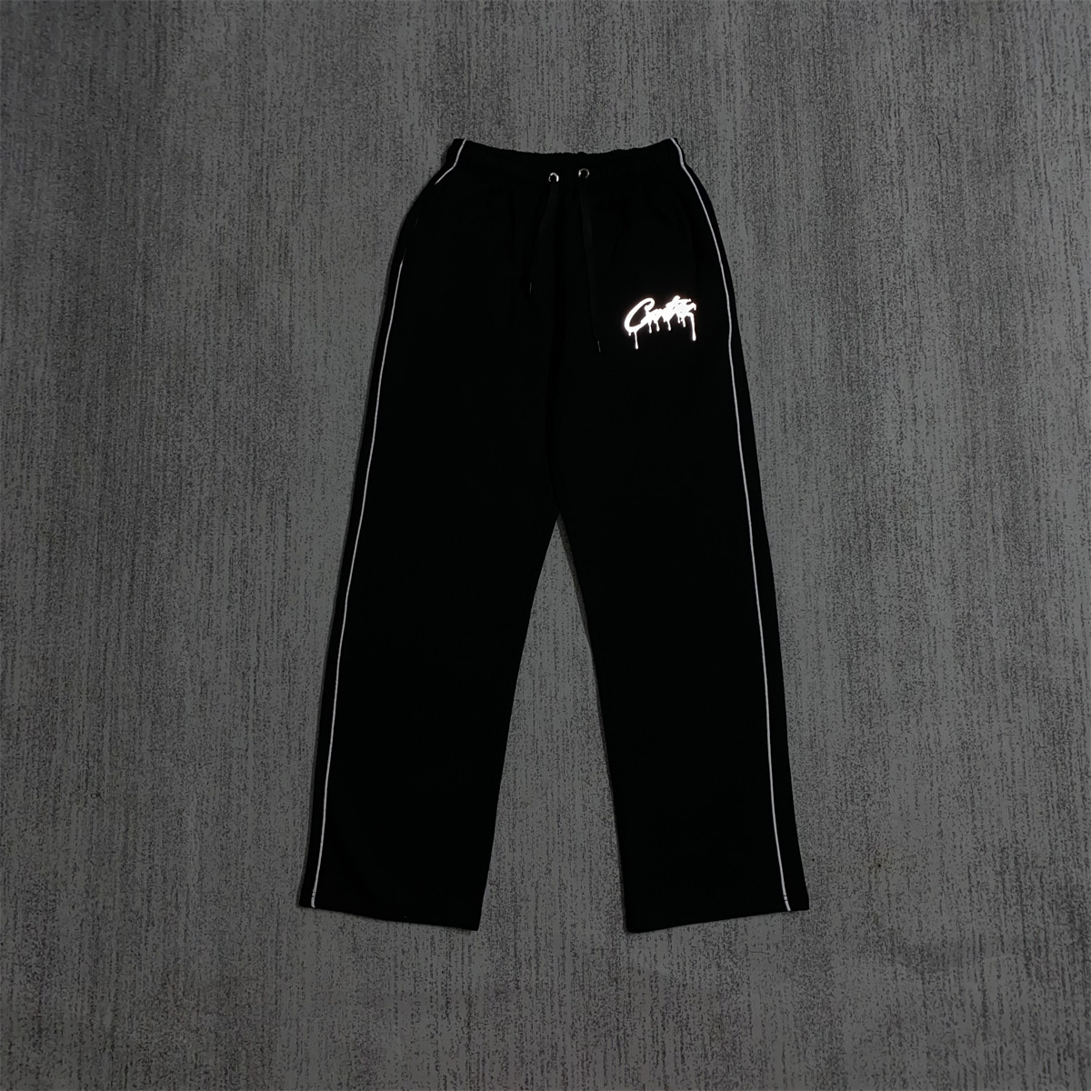 Corteiz Crest Arch Pants Track Black