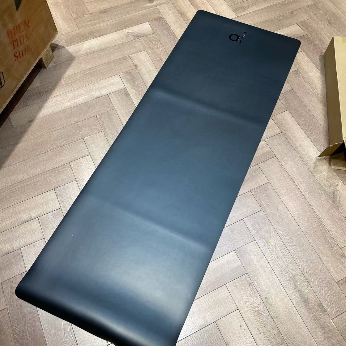 Al*O Yoga Mat Natural Rubber Tpe Surface Non-Slip Wear-Resistant Grip Yoga Bodhi Home Fitness 4.2mm