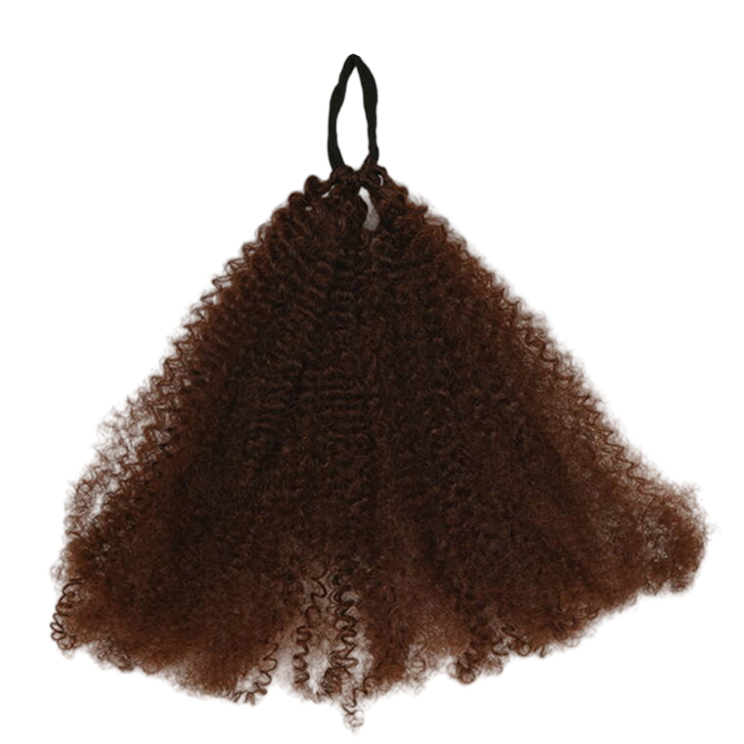 Transfronterizos Europeos y estadounidenses pequeños cabello rizado pelucas africanas moda al por mayor