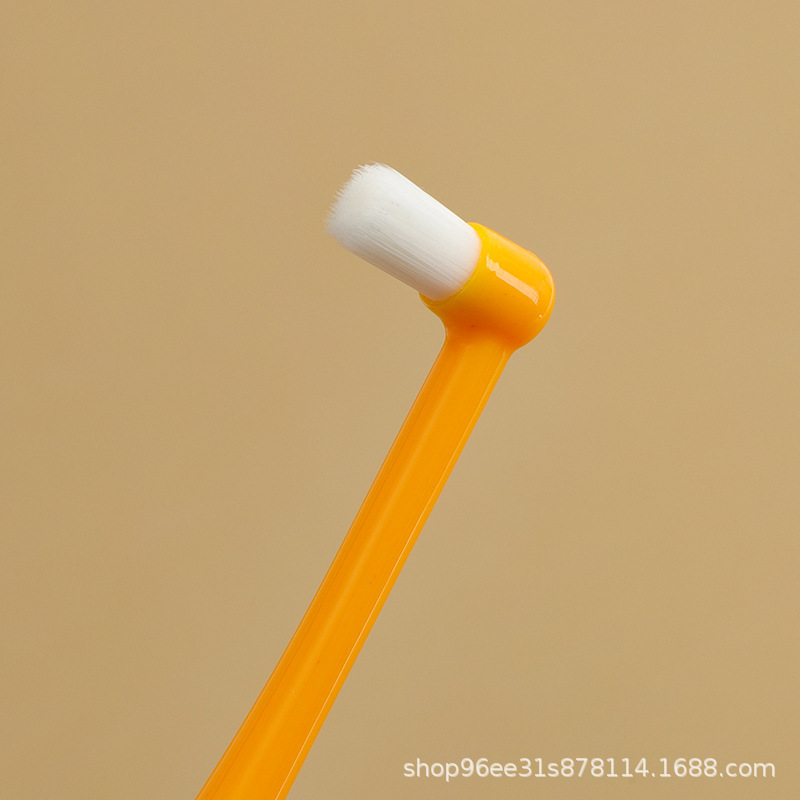 单束宠物猫咪狗狗口腔清洁护理柔软毛一次性牙刷现货批发可logo|undefined
