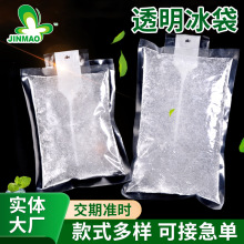 批发水果生鲜蔬菜保鲜冰包降温冷藏透明保冷袋 快递运输注水冰袋