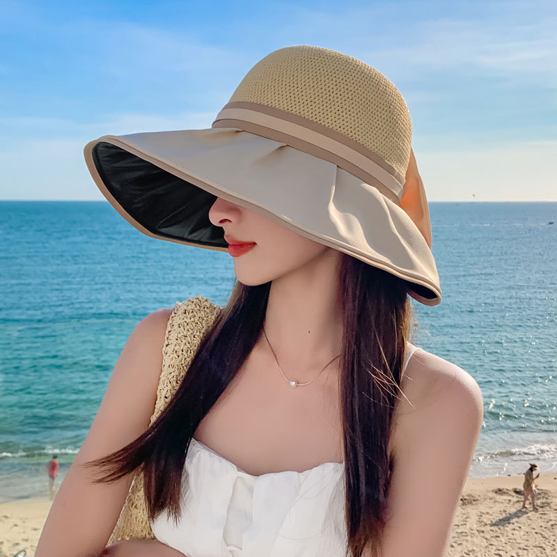 [해외직구]태양 모자 여성 여름 자외선 차단 1세트(2EA)