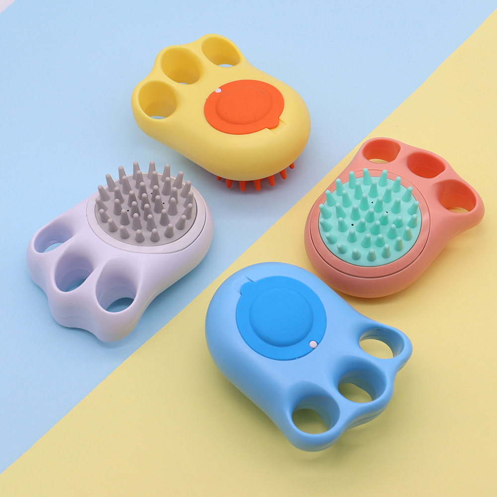 Cepillo para perros, suministros de limpieza para mascotas, baño de gatos, cepillo de peine de baño para perros, líquido de baño, cepillo de masaje multifuncional