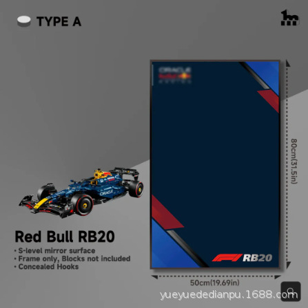 厚さ3.5CMの最新製品は、レゴ壁掛けビルディングブロックディスプレイフォトフレーム、メルセデスベンツAMGポルシェ吊り下げ額縁と互換性があります。