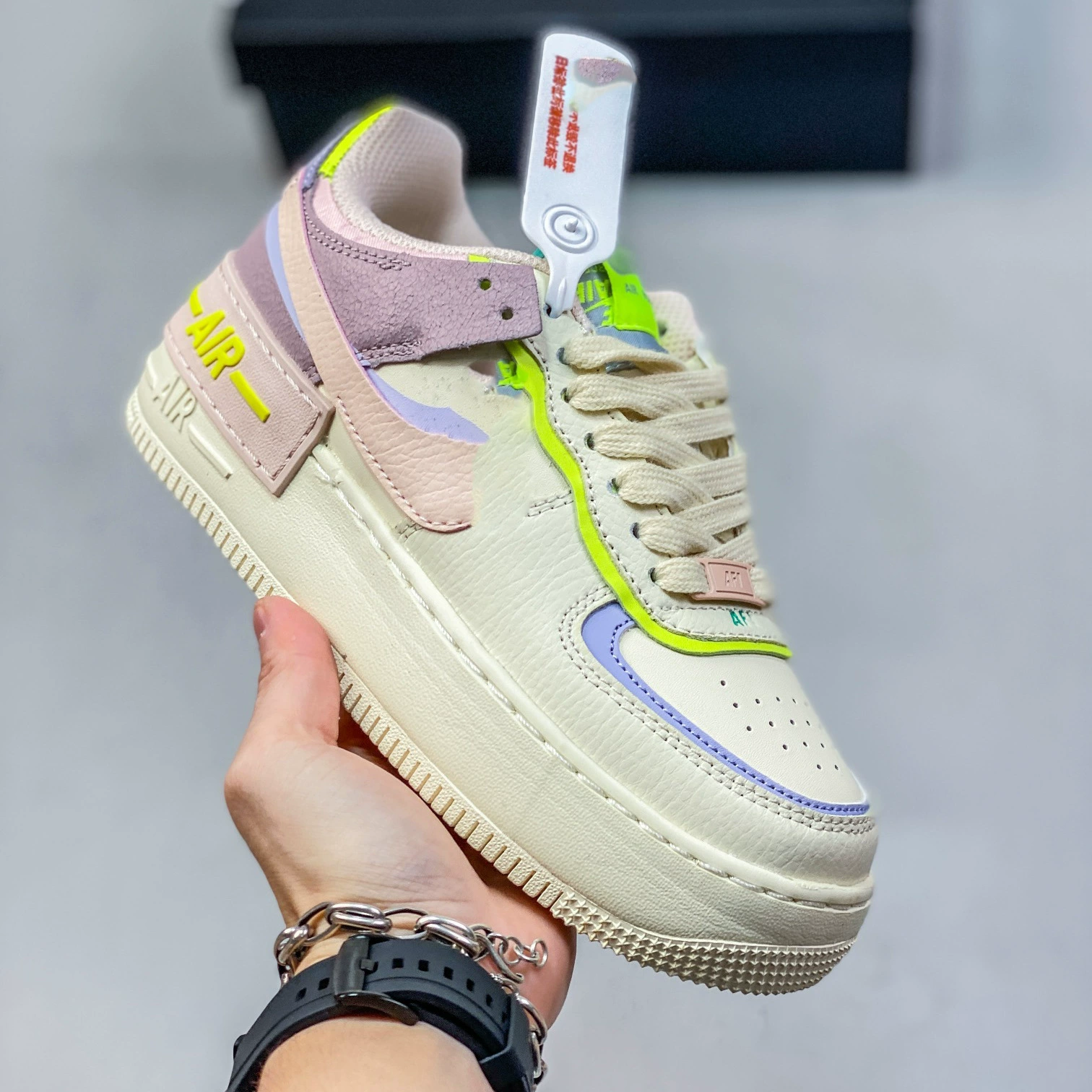 Nike Air Force 1 Shadow, универсальные кроссовки для мужчин и женщин платформа