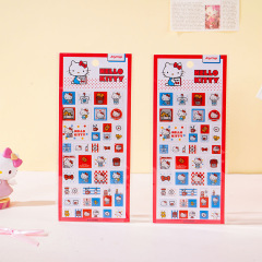 正版凯蒂猫滴胶贴纸可爱卡通HelloKitty儿童防水手工透明水晶贴纸