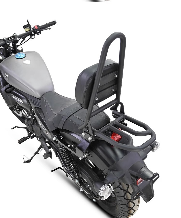 Muscle car Wolf suitable for saikelon RA250 backrest modification tail shelf tail rear tail frame curved bow back-to-back