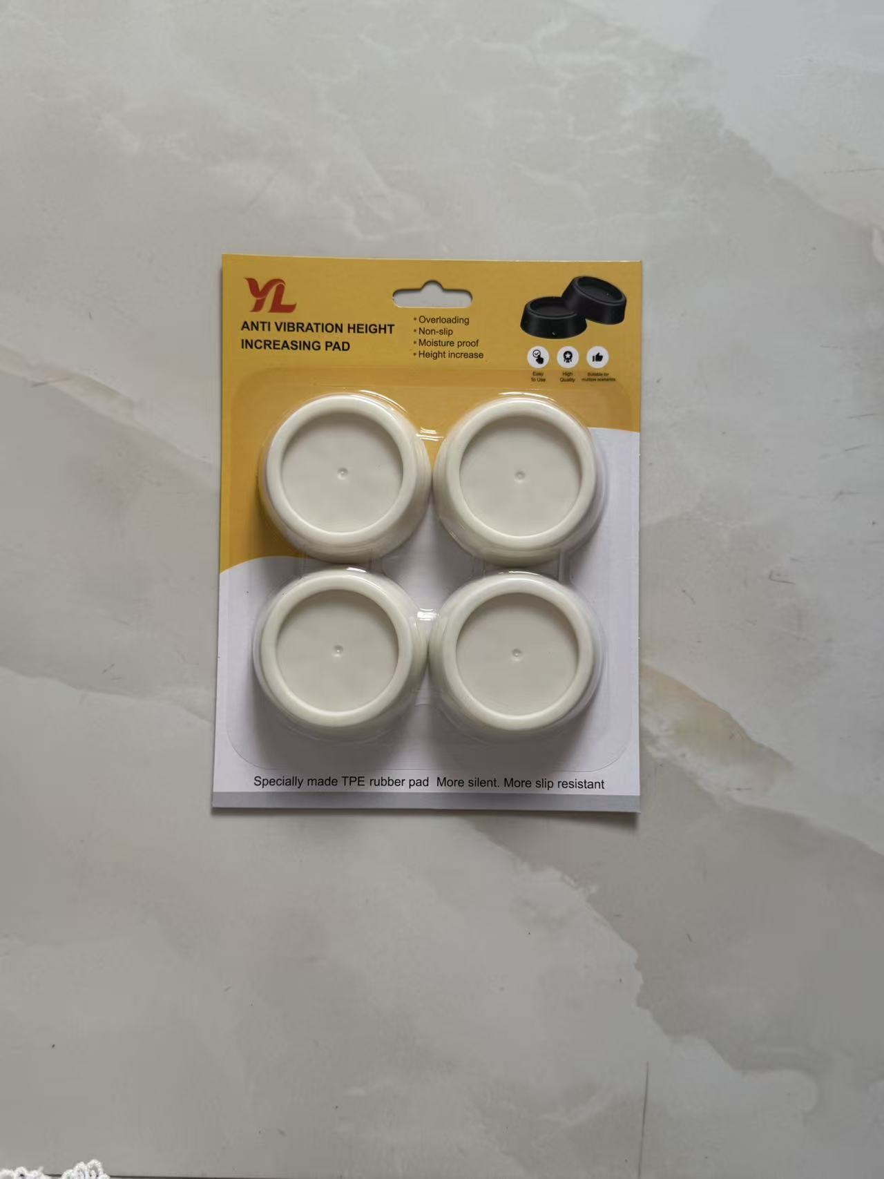 Washing Machine Rubber Feet with Vibration Reduction, Universal Fit