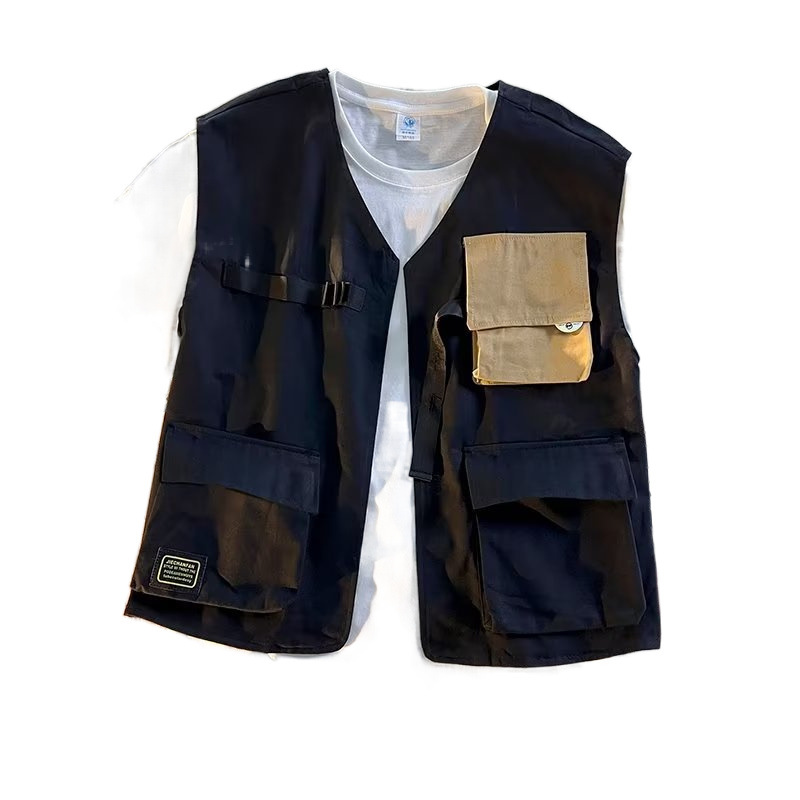 Japanese summer tactics vest hip-hop style