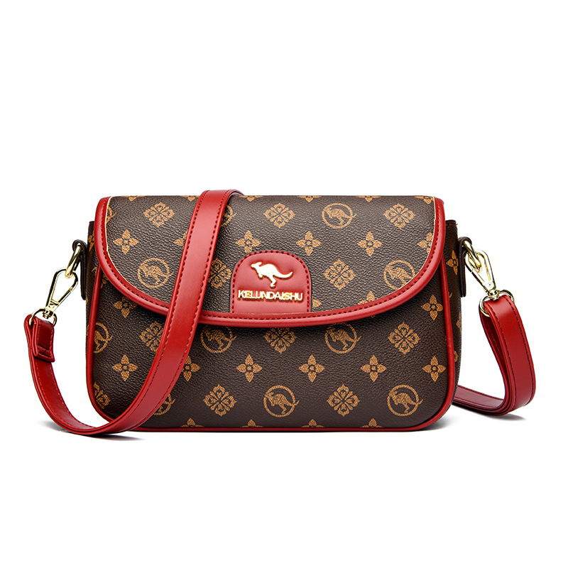 2024 Herbst Neue Damentasche Einzelne Schulter Crossbody Gedruckt Mode Vielseitig Koreanische Version 6069_voghion.com