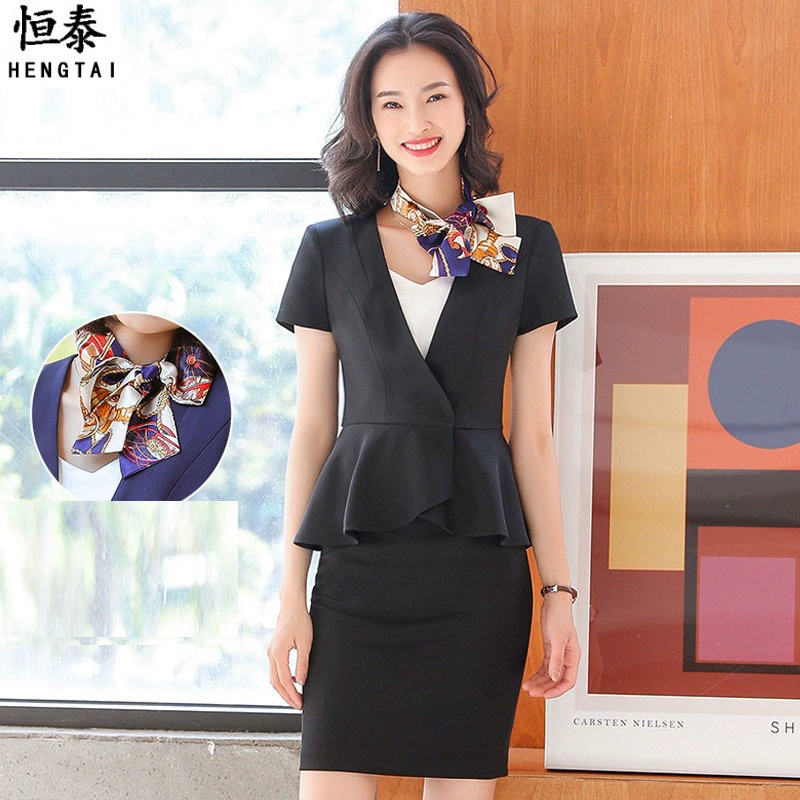 Elite set, uniform for hotel, overall, bright catchy style