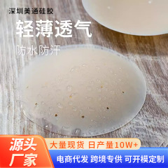 円形の超薄固体シリカゲルの胸には気孔があります。