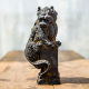 Chinese Style Imitation Cast Iron Town Water Beast to Avoid Water Beast Pede Agkistrodon Desktop Ornaments to Make Money Tea Favor Home Pure Handmade Art