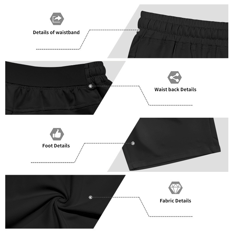Men's Zip-Front Sleeveless Hoodie And Shorts Set Lightweight Athletic Gym Wear for Summer Workouts And Casual Street Style_viptrois.com
