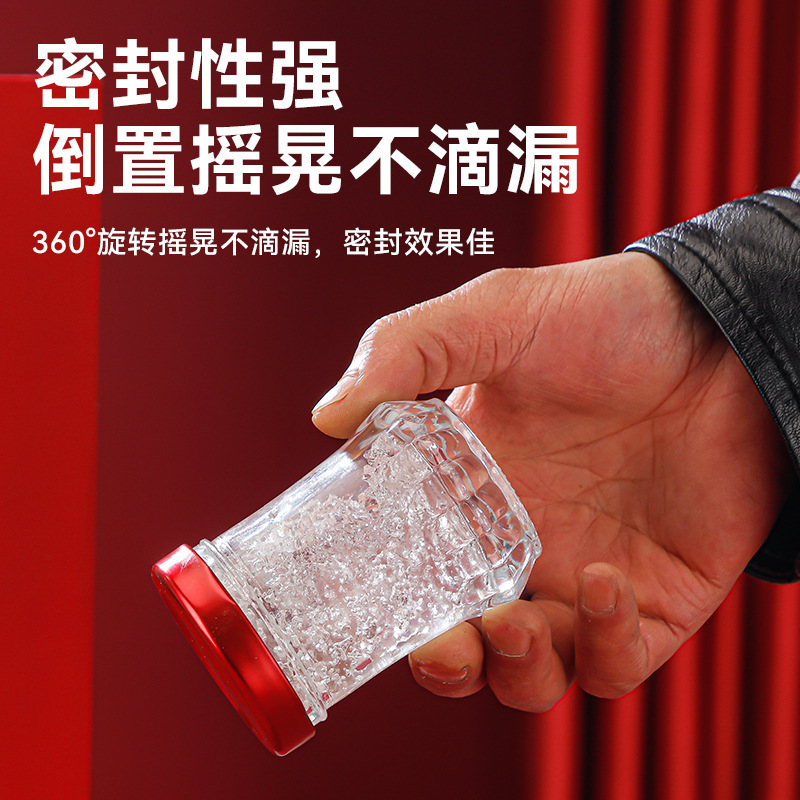 新款燕窝玻璃瓶鲜炖玻璃瓶加厚耐高温食品级材质便携密封分装首选|undefined