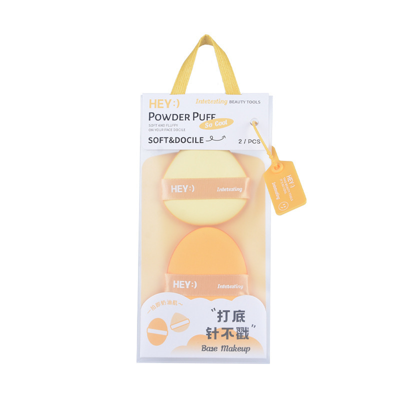 Marianne gruesa almohadilla de aire en polvo para secar y húmedo de doble uso, fácil de aplicar maquillaje, menos polvo para usar en dos caras, maquillaje para proteger la piel, maquillaje para proteger la piel.