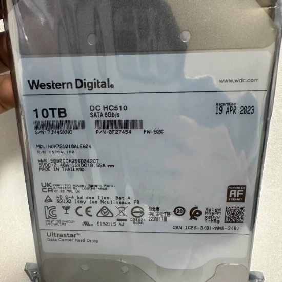 Western Digital HUH721010ALE604 10T 氦 氦 氦 HE10T SATA3 10TB Enterprise Hard Disk