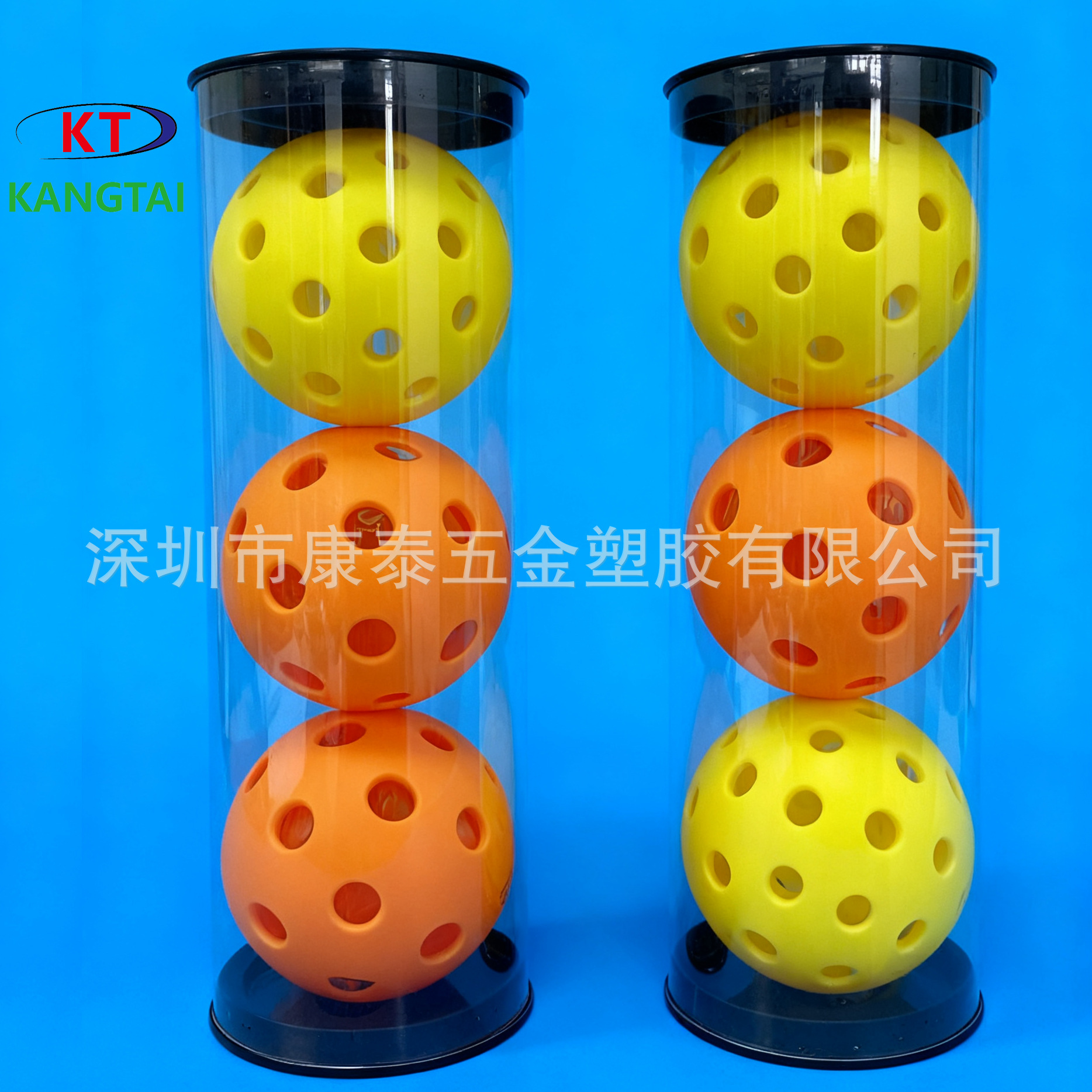 厂家供应创新设计PC包装管   匹克球礼盒透明管 80mm大直径包装管