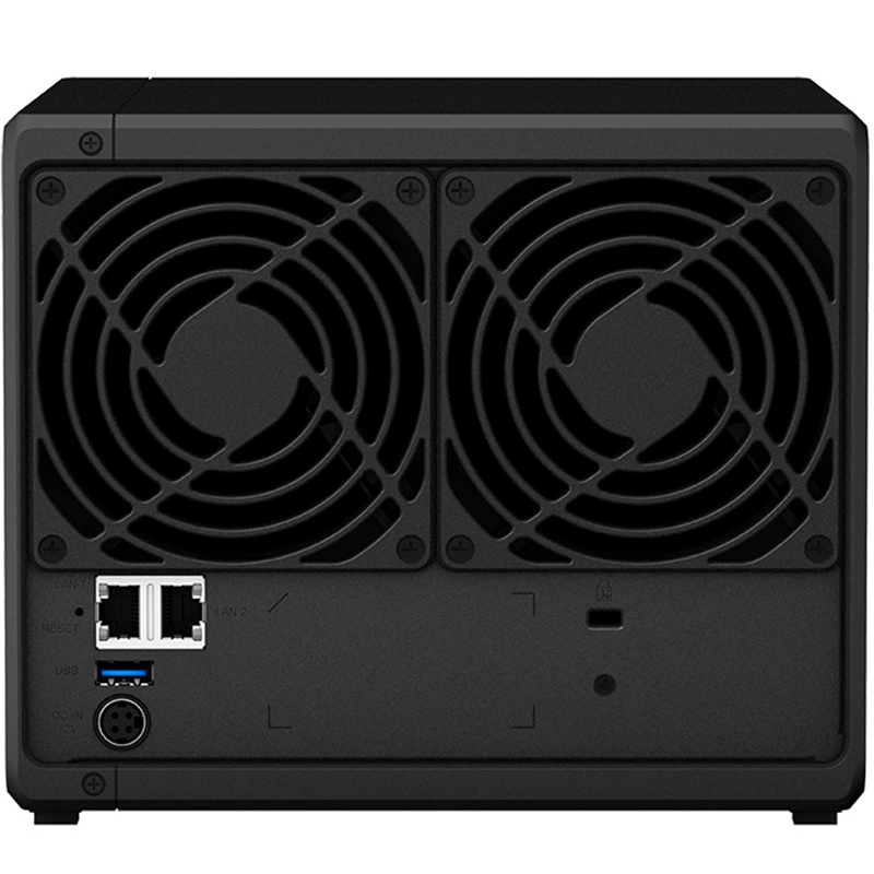 С Synology DS418 Four - Disk NAS сетевой сервер хранения данных (без встроенного жесткого диска)