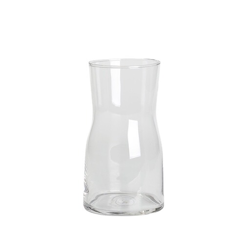 Polychromatic Electroplated Glass Vase with Broken Compensation, Colorful Glass Flower Vase, Hand-blown Transparent Glass Vase