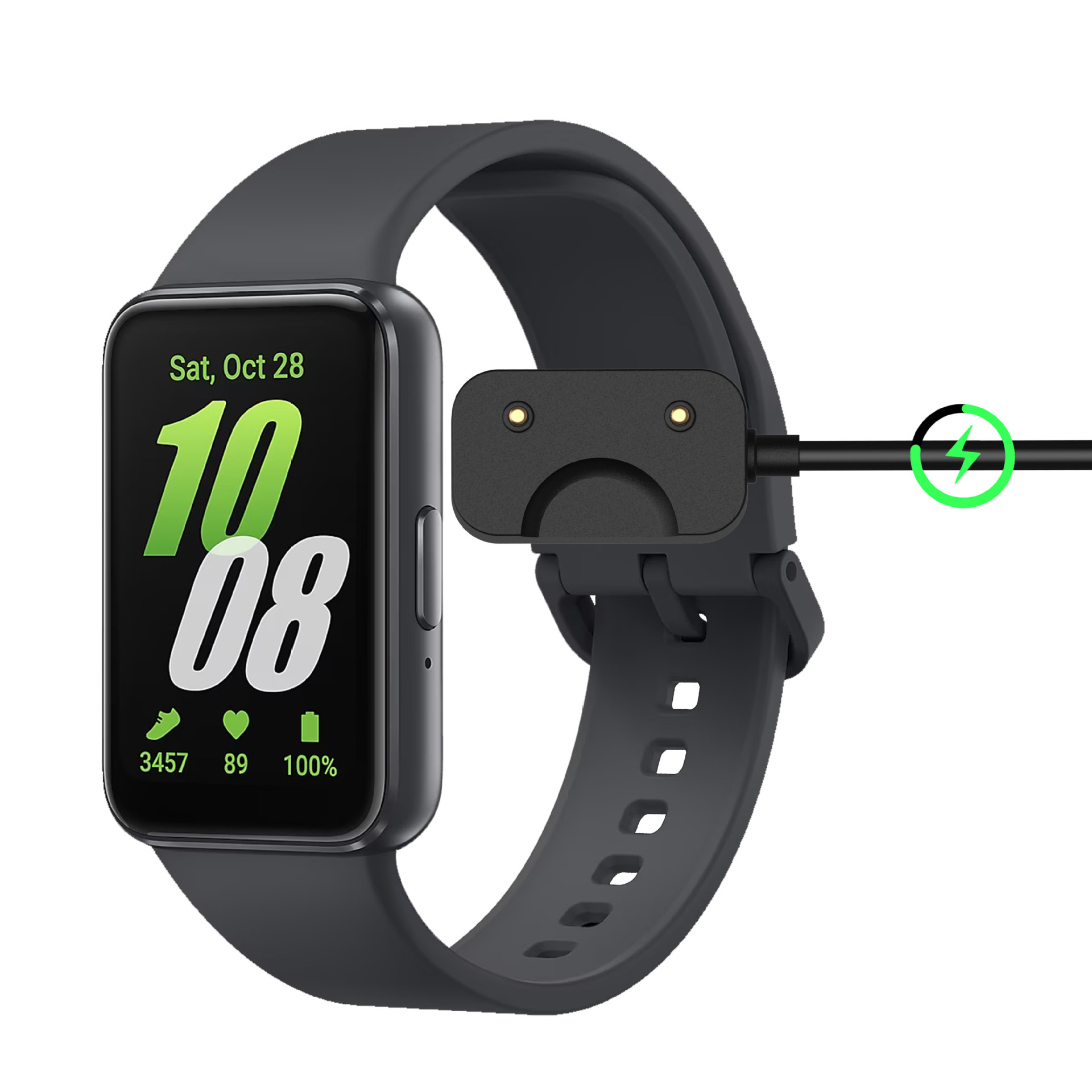 It is compatible with the official SM-R390 magnetic charger of the Samsung Galaxy Fit3 charging cable with protection Specification drawing