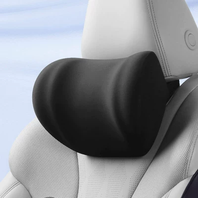 car adjustable waist cushion – Headrest - elegant-black-neck-pillow