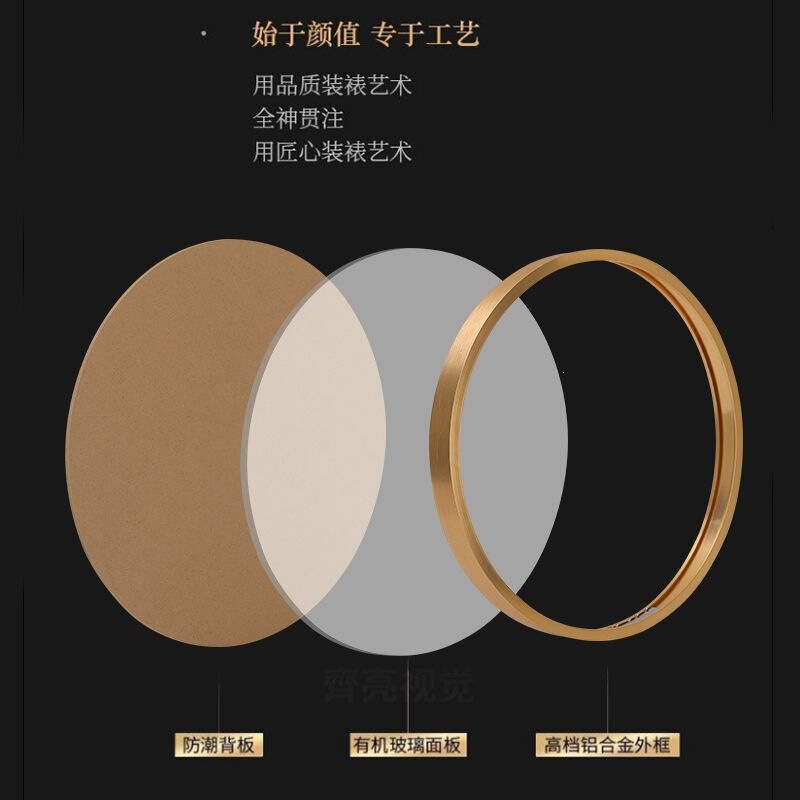 Aluminum alloy round photo frame, poster frame, cross-stitch diamond painting outer frame, self-mounting puzzle photo wall hanging factory Aluminum alloy round photo frame, poster frame, cross-stitch diamond painting outer frame, self-mounting puzzle photo wall hanging factory