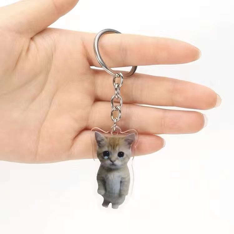 불쌍한 고양이 4cm [라운드 버클]]