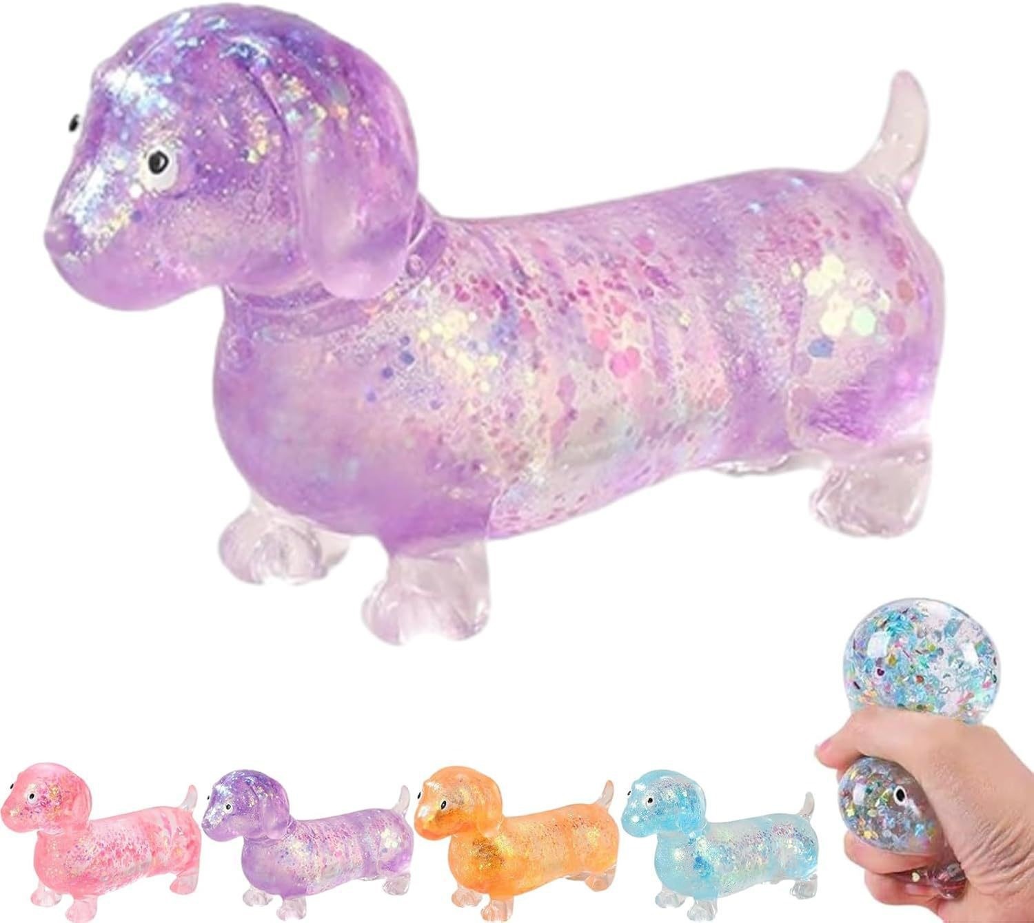 Nuevos productos transfronterizos Amazon medusas helado salchicha perro conejo octopus descompresión pellizco pellizco