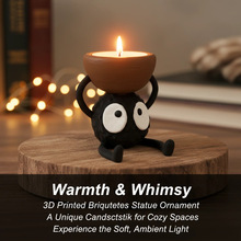 Soot Sprite Tea Candle Holder 3D��ӡ���Ҿ��`�T̨����Ϟ�T����