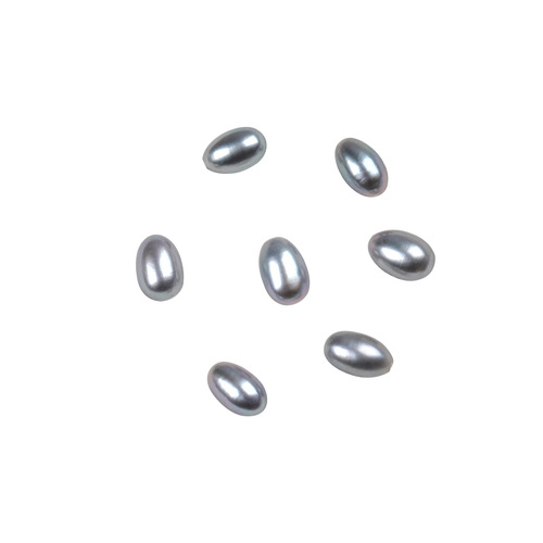 New gray freshwater pearl drop shape pearls, milky pearls with strong light and slight flaws, DIY loose beads, wholesale