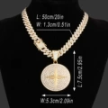 Gold Cross Star Necklace