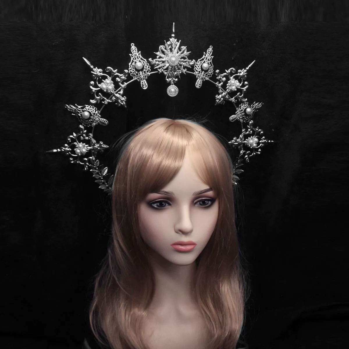 Accessory handmade solar-powered, materials set, crown, Lolita style, DIY