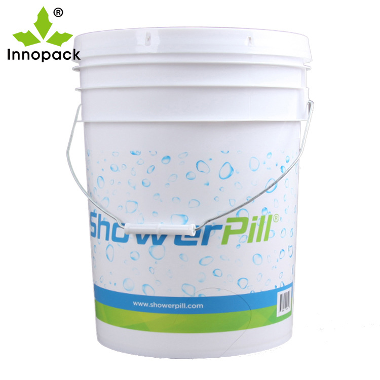 【支持寄样】S-20L厚壁美式桶款式可印刷带盖子