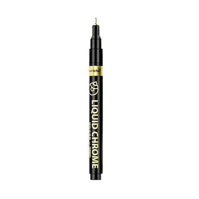 Lotto Marker Metal Pen Reflective Electroplating Pen DIY Gundam Plastic Model Gold Paint Pen Car Paint (Avtomobil boya qələmləri) - 08mmchrome-plated-gold-1-piece