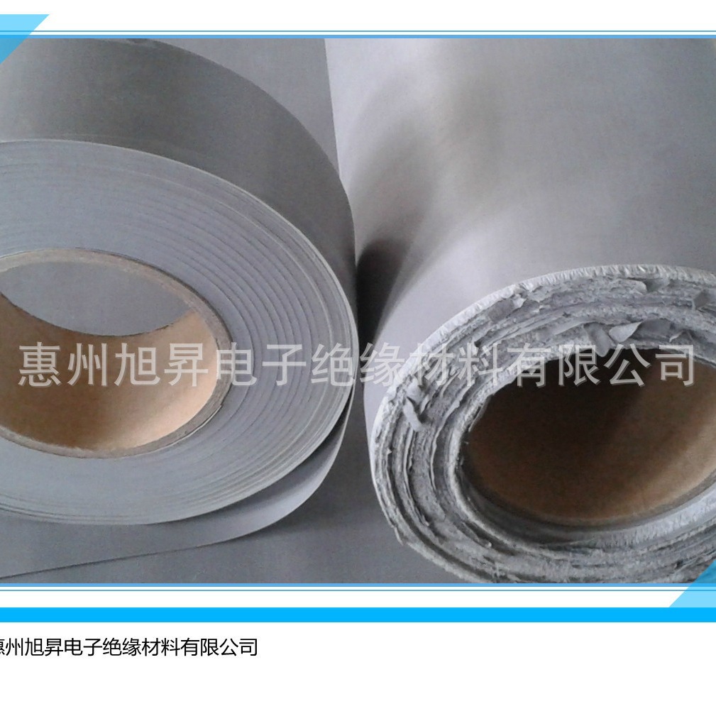 厂家供应导热绝缘矽胶材料 导热硅胶胶片 绝缘带玻纤矽胶布